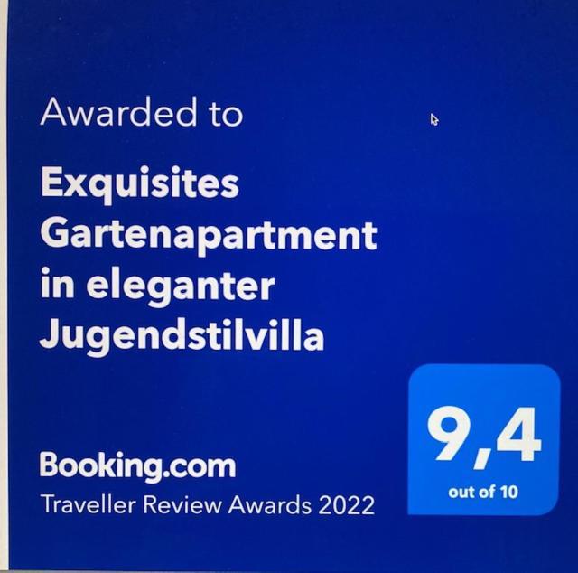 Exquisites Gartenapartment In Eleganter Jugendstilvilla Βιέννη Εξωτερικό φωτογραφία